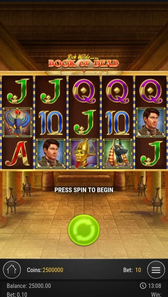 book of dead slot