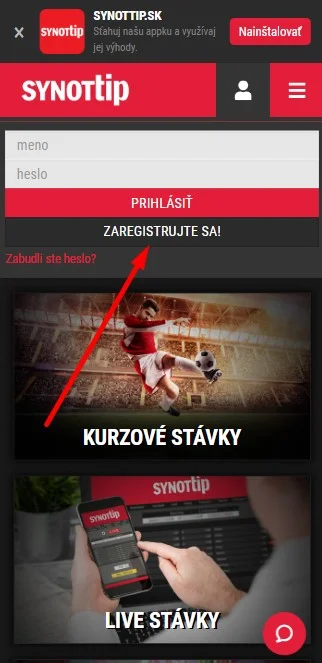 sinotip korak 2