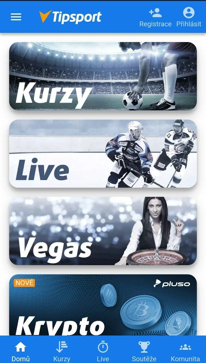 tipsport casino korak 1