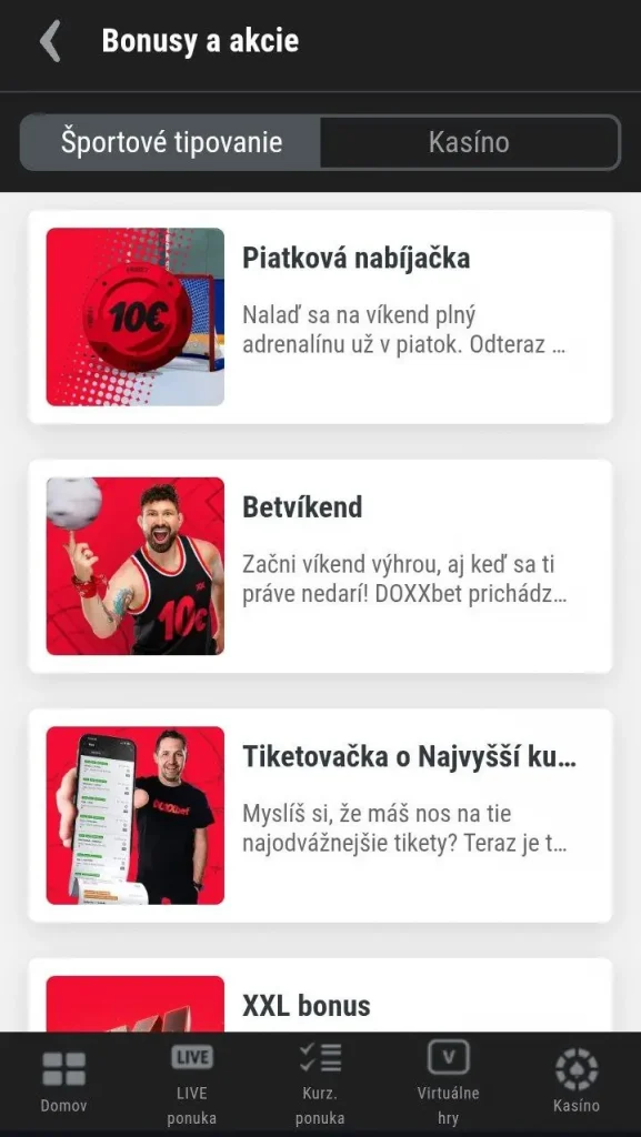 bonus 20 € za registráciu