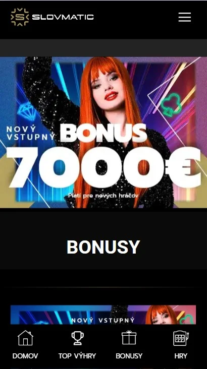 slovmatic bonus