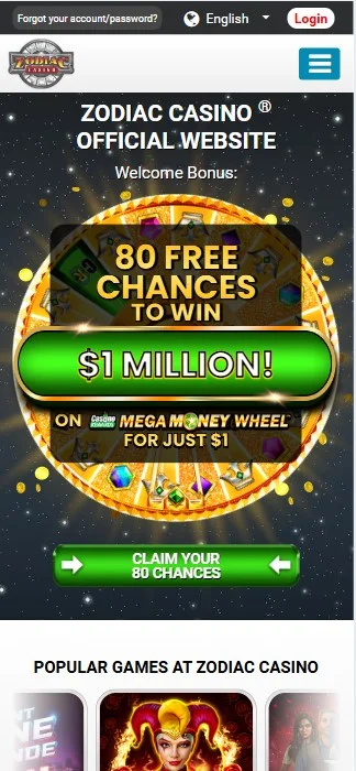 Zodiac casino korak 4