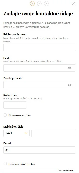 Prejdite na stránku Niké casina.