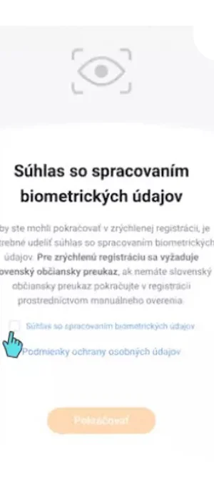 Overte svoju totožnosť.