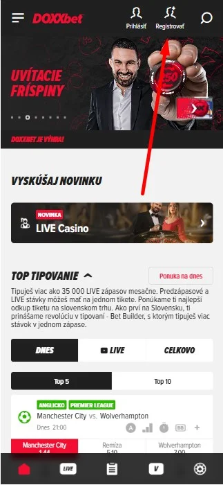 doxxbet regictracia 1
