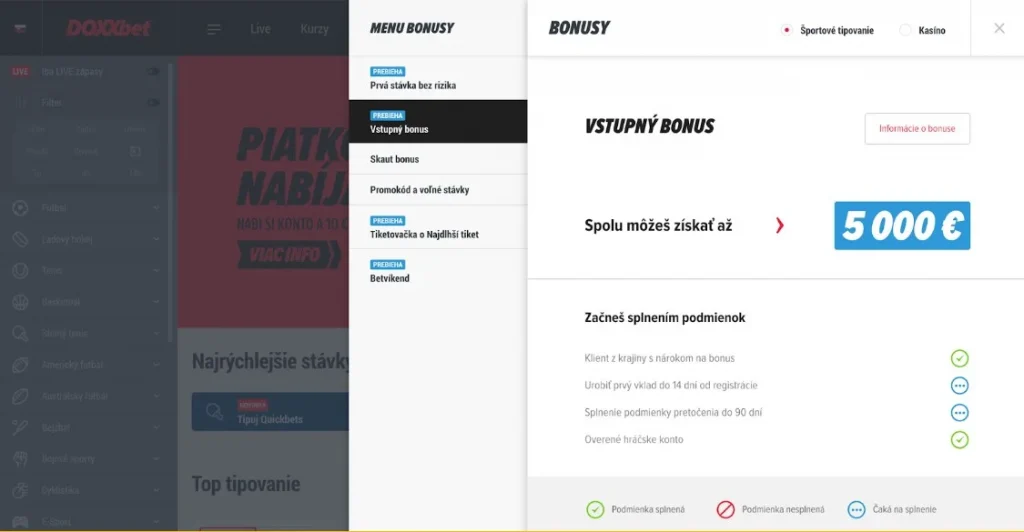 Športové tipovanie a Kasíno