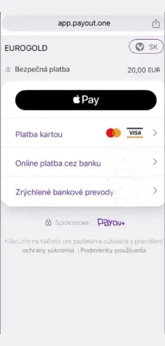 Potvrdenie transakcie