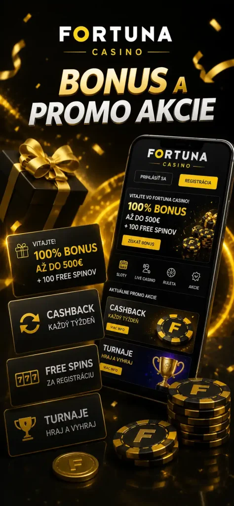 Fortuna Casino Bonus a Promo Akcie