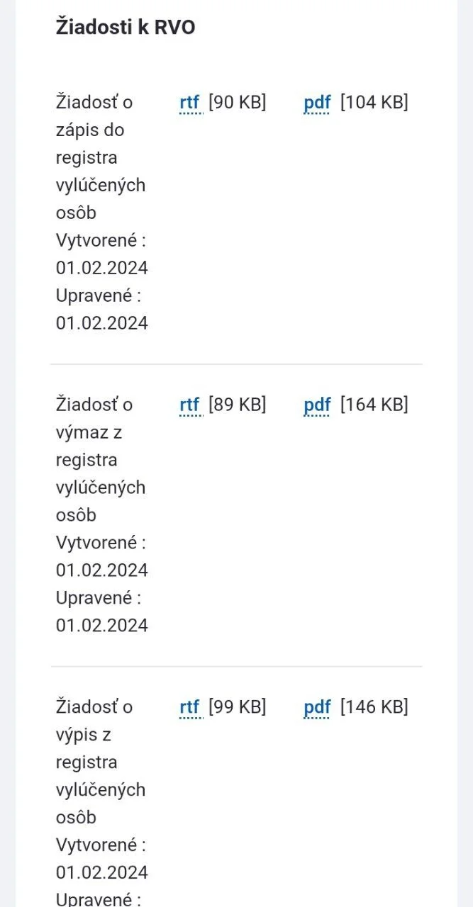 Stiahnite si formulár