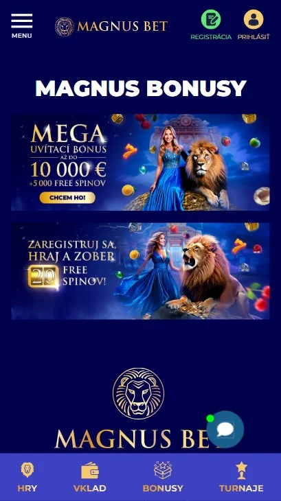 nové casino MagnusBet