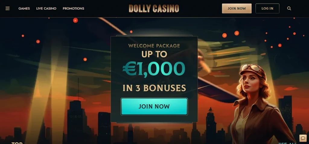 Dolly Casino z bonusem za registráciu
