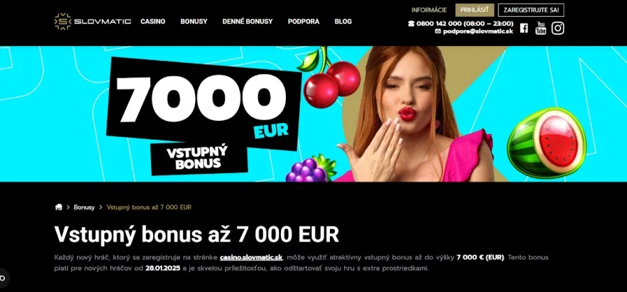 Uvítací bonus