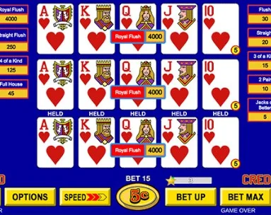 Videopoker.