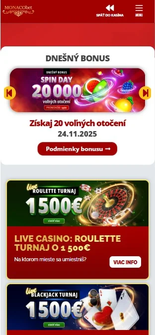 promo kód Monacobet