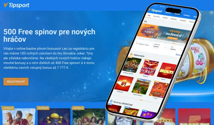 TOP 3 slovenské kasína slots Tipsport Casino