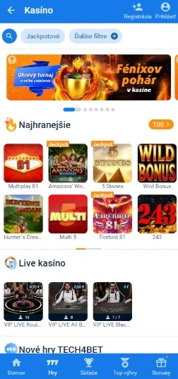 kasíno Tipsport