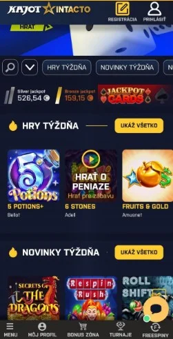 Vyberte hru.